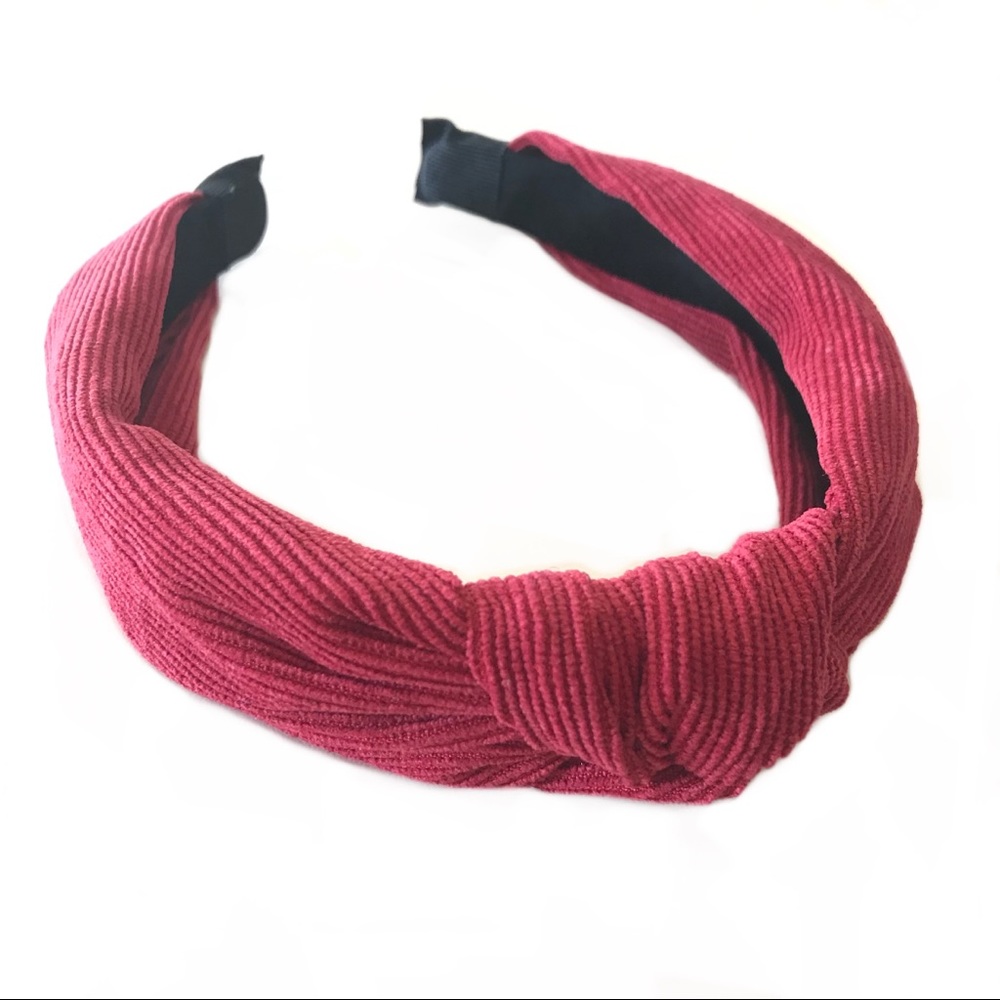 🌳Red Corduroy Headband🌳
